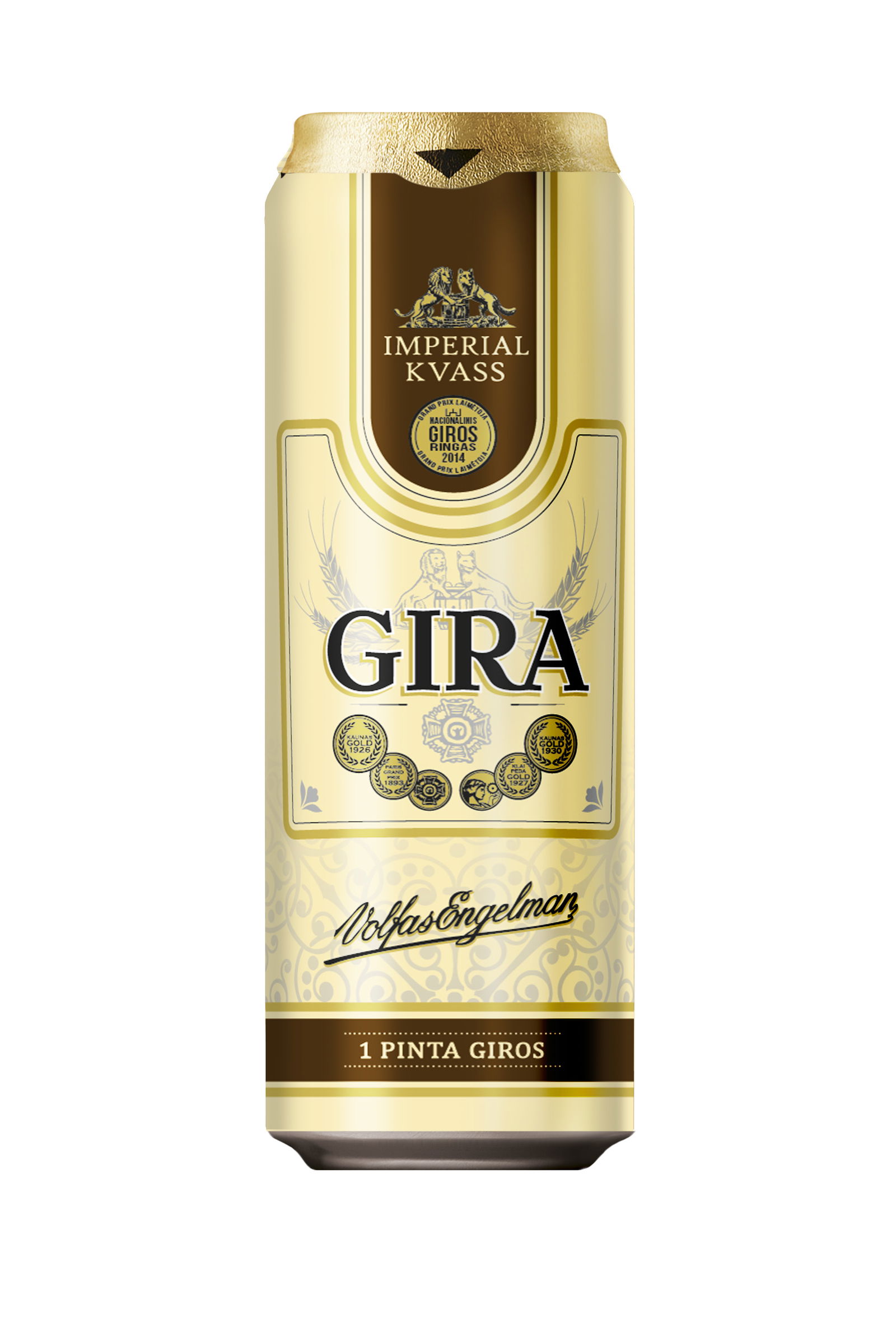 Gira VOLFAS ENGELMAN IMPIERIAL, skardinėje, 568 ml