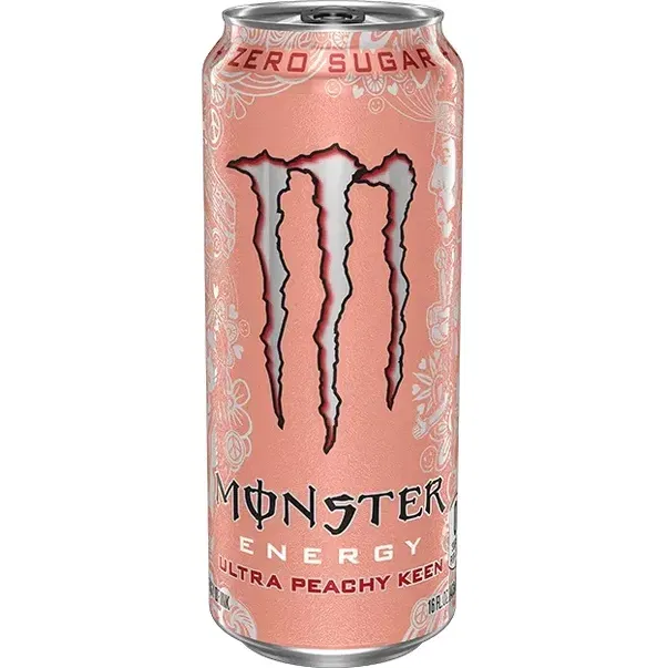 Energinis gėrimas MONSTER ULTRA PEACHY KEEN, su saldikliais, 500 ml