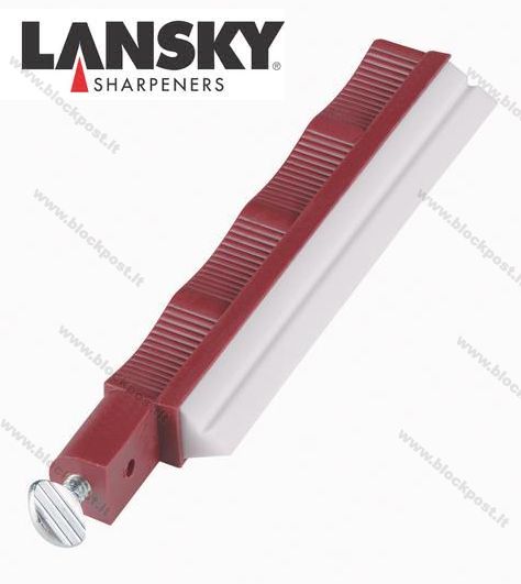 Lansky smulkaus grubumo banguotų ašmenų galandimui akmuo LSERT .