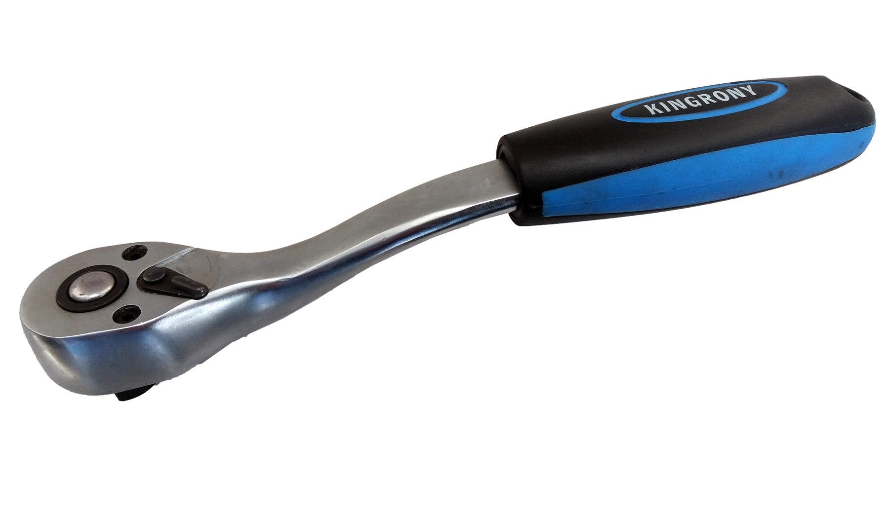 Rankena galvutėms terkšlinė | smulkūs dantukai | 6.3 mm (1/4") (KR148014E)
