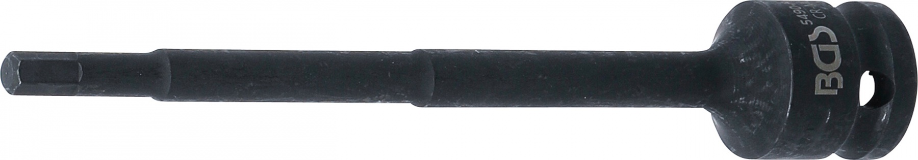 Antgalis smūginis | 150 mm ilgio | 12,5 mm (1/2") | Hex šešiakampis 6 mm (5490-H6)