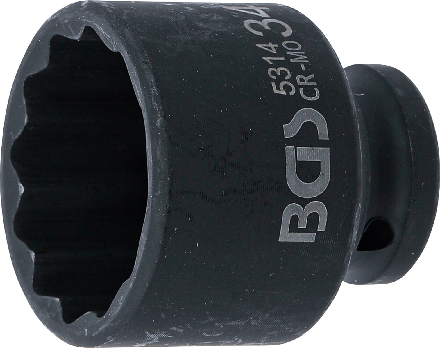 Galvutė smūginė | 12 kampų | 12,5 mm (1/2") | 34 mm (5314)