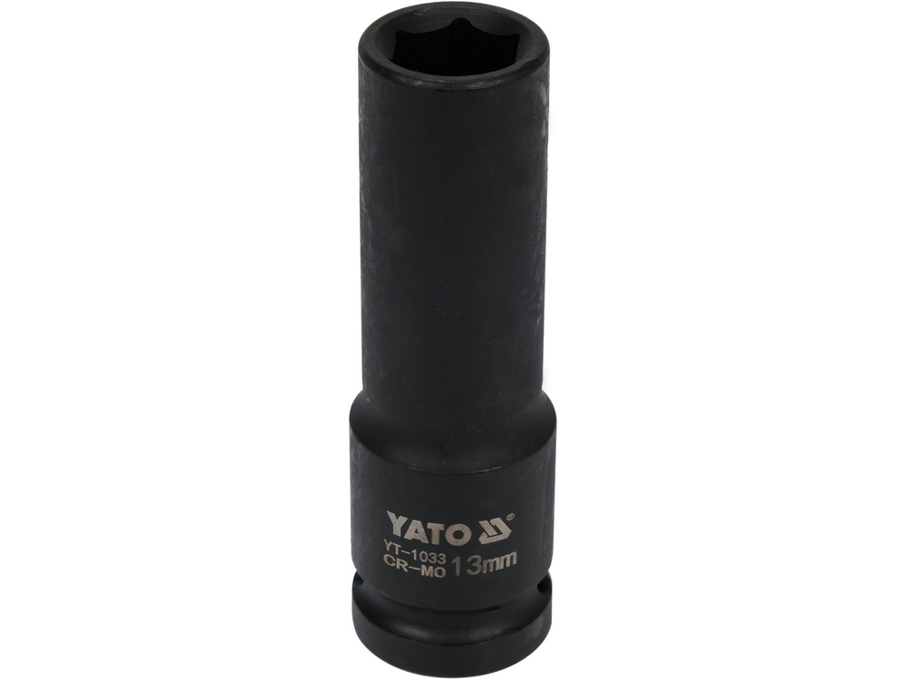 Galvutė smūginė šešiakampė ilga | 12,5 mm (1/2") | 13 mm (YT-1033)