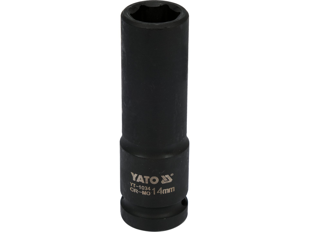 Galvutė smūginė šešiakampė ilga | 12,5 mm (1/2") | 14 mm (YT-1034)