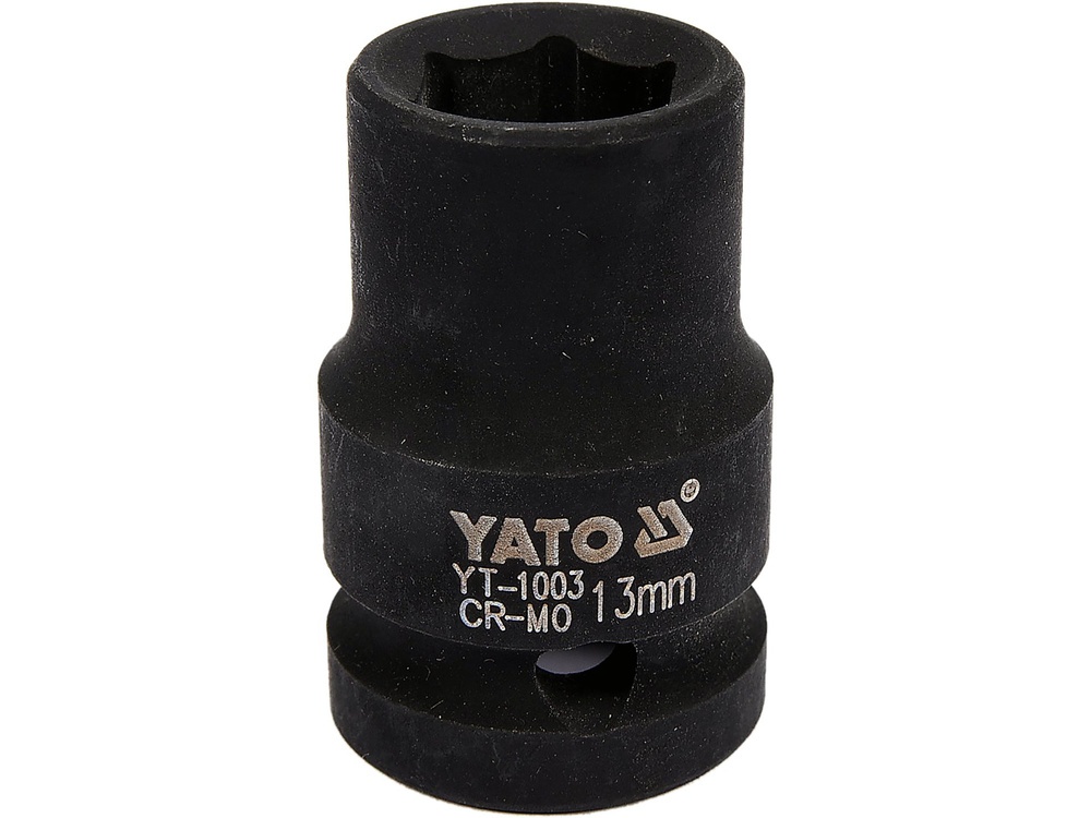 Galvutė smūginė šešiakampė | 12,5 mm (1/2") | 13 mm (YT-1003)