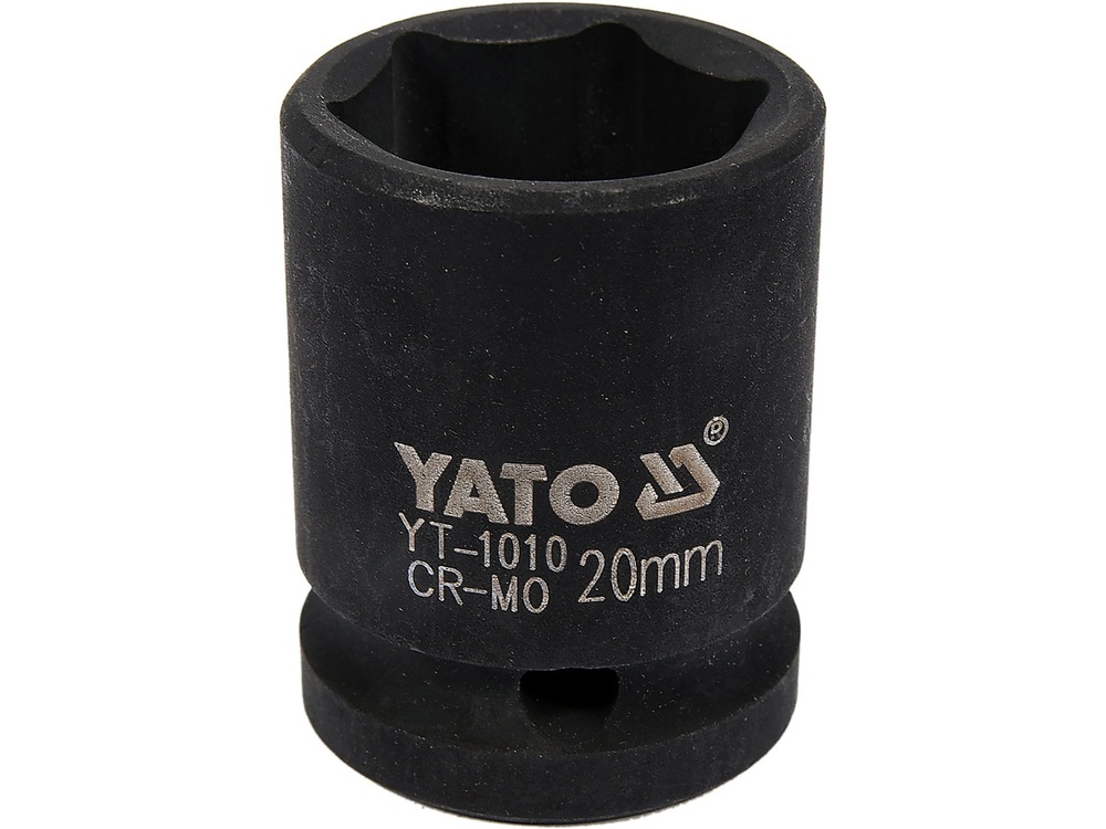 Galvutė smūginė šešiakampė | 12,5 mm (1/2") | 20 mm (YT-1010)