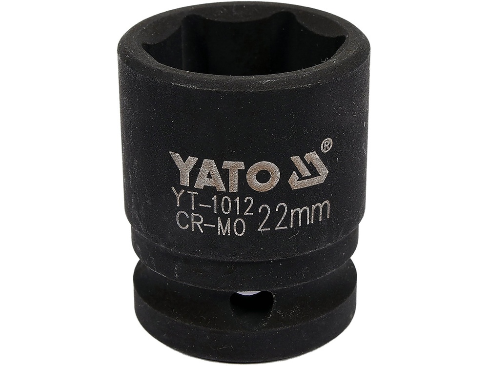 Galvutė smūginė šešiakampė | 12,5 mm (1/2") | 22 mm (YT-1012)