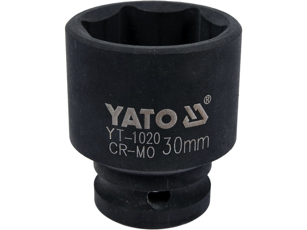 Galvutė smūginė šešiakampė | 12,5 mm (1/2") | 30 mm (YT-1020)