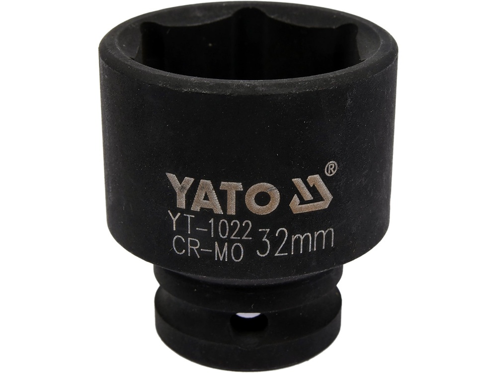 Galvutė smūginė šešiakampė | 12,5 mm (1/2") | 32 mm (YT-1022)