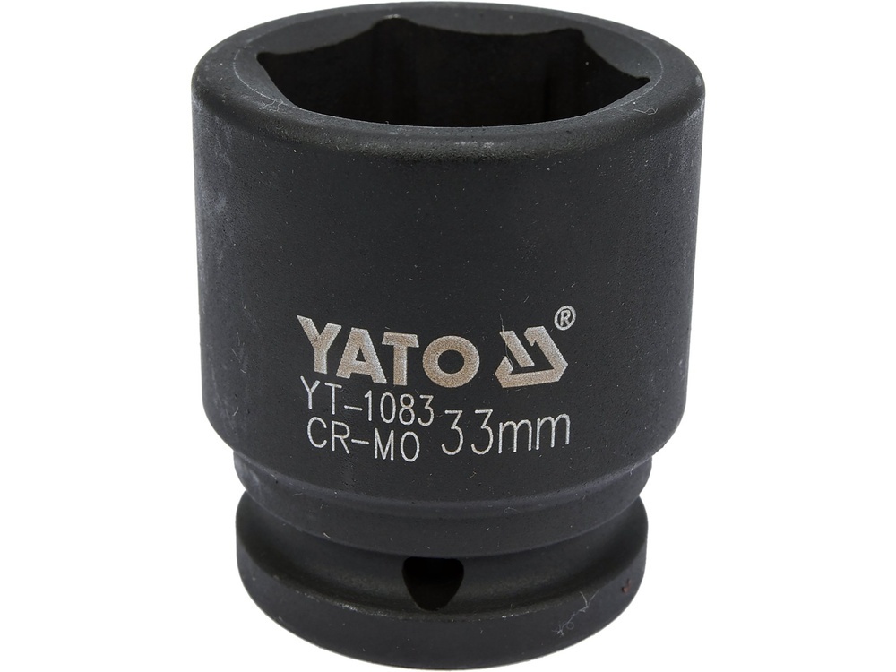 Galvutė smūginė šešiakampė | 20 mm (3/4") | 33 mm (YT-1083)