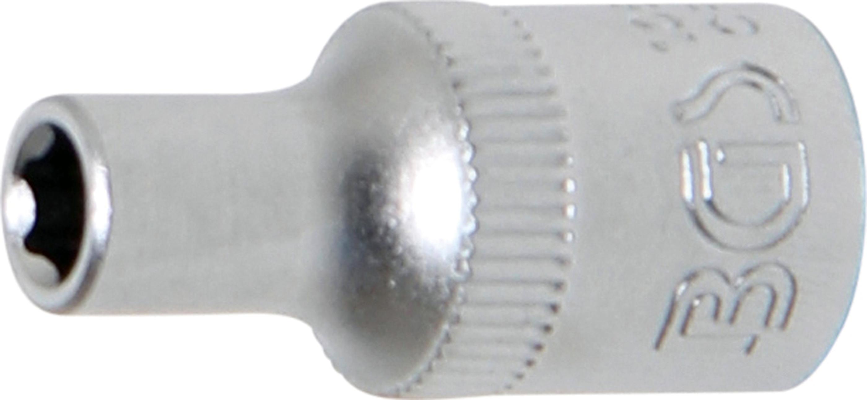 Galvutė colinė šešiakampė | 6.3 mm (1/4") | 5/32" (10650)