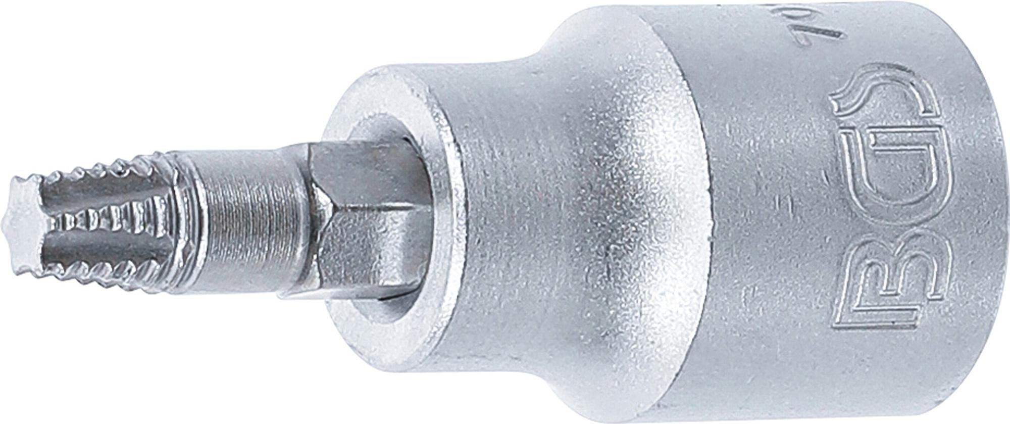 Sraigtinis ištraukimo antgalis | 10 mm (3/8") | pažeistam T-Star (Torx) T27 (7098-T27)