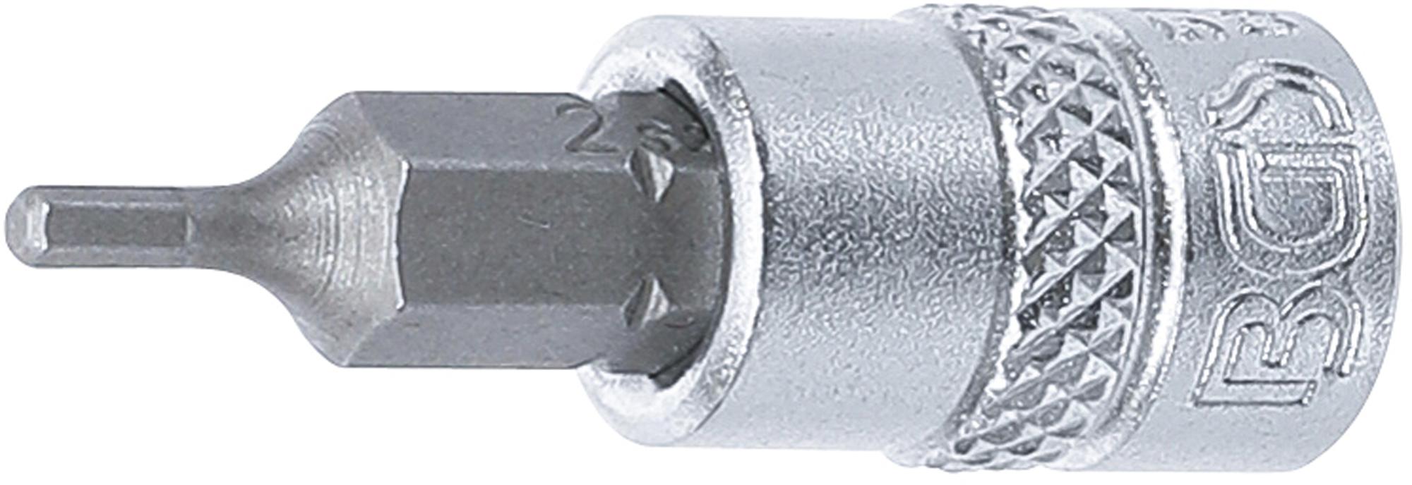 Antgalis įpresuotas į galvutę | 6,3 mm (1/4") | hex šešiakampis 1.5 mm (5152)