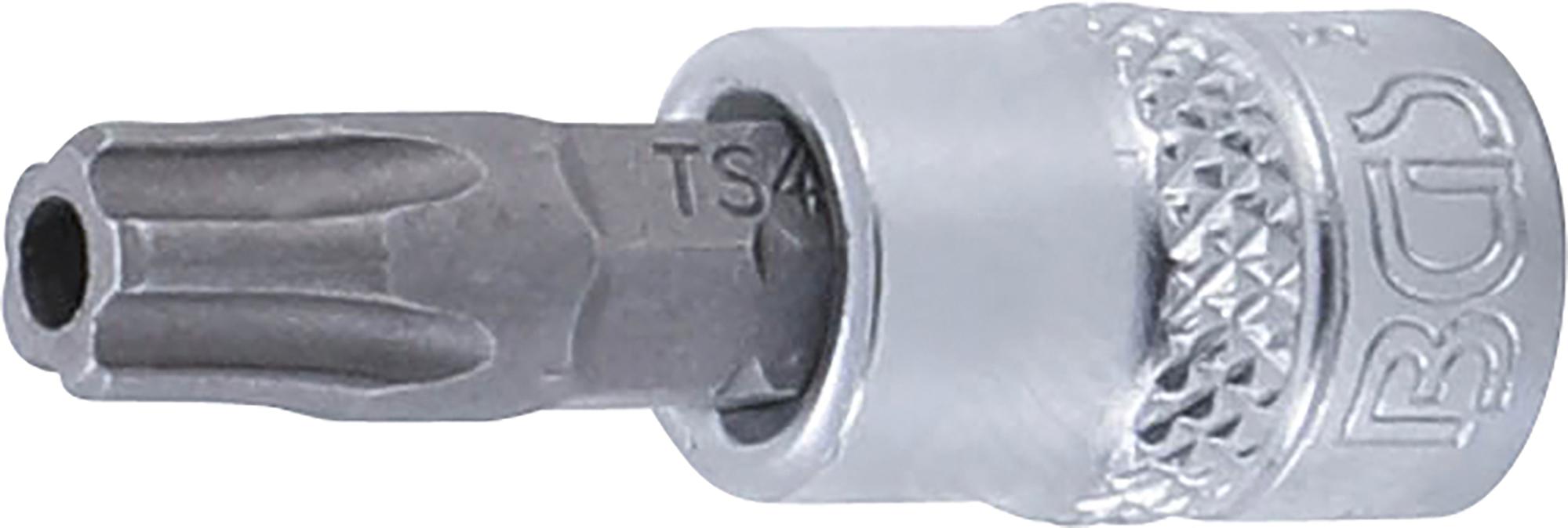 Antgalis įpresuotas | 6,3 mm (1/4") | T-Star (Torx) penkiakampis TS40 (5184-TS40)