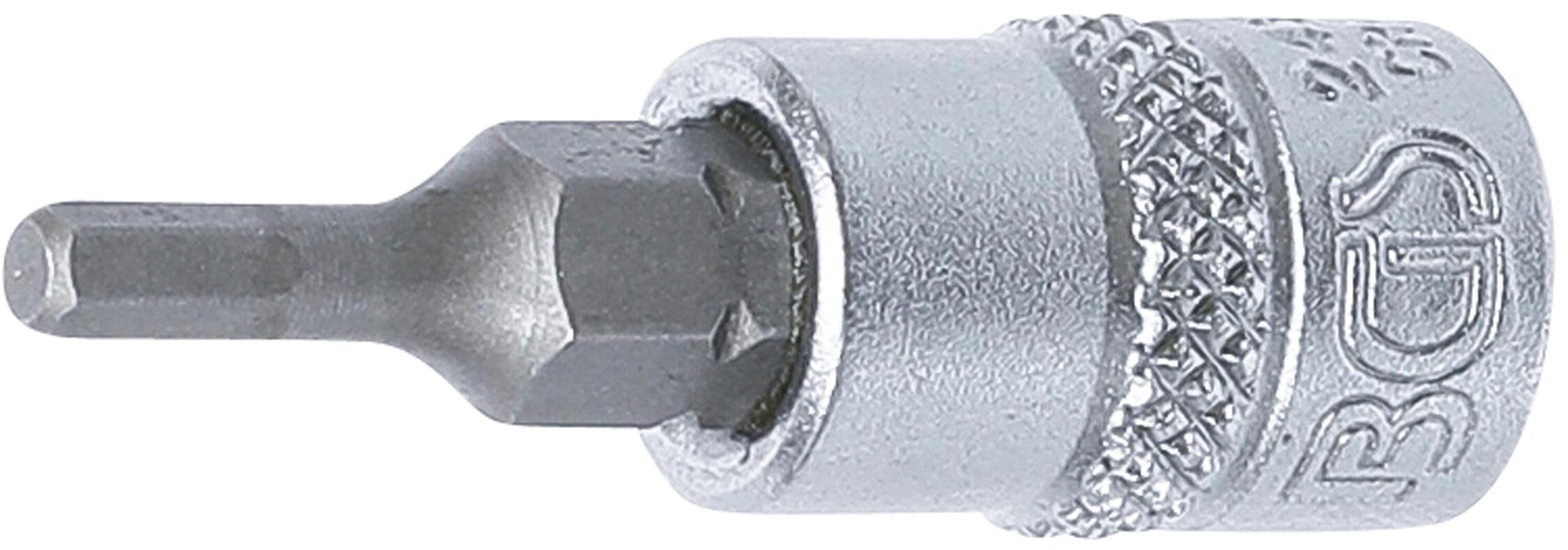 Antgalis įpresuotas į galvutę | 6,3 mm (1/4") | hex šešiakampis 3.5 mm (5155)