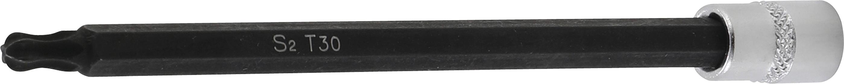 Antgalis įpresuotas į galvutę | 6.3 mm (1/4") | T-Star (Torx) T30 | šarnyrinis | 130 mm (8618-T30)