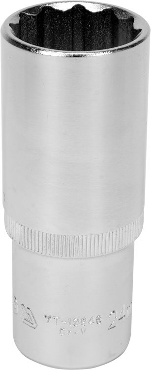 Galvute ilga 1/2", 24 mm 12-kampė (YT-12946)