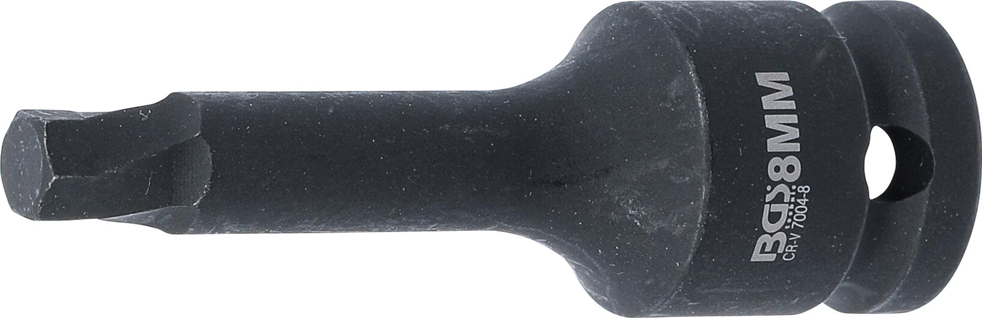 Specialus antgalis | 12,5 mm (1/2") | pažeistam hex šešiakampiui 8 mm (7004-8)