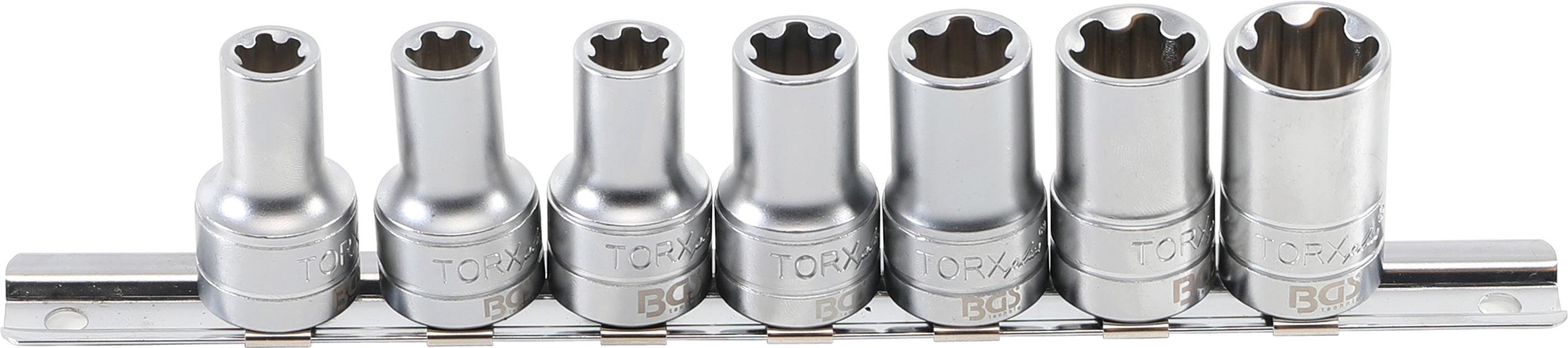 Galvučių komplektas T-Star Plus (Torx Plus) | 10 mm (3/8") | 10EP - 20EP | 7 vnt. (9587)