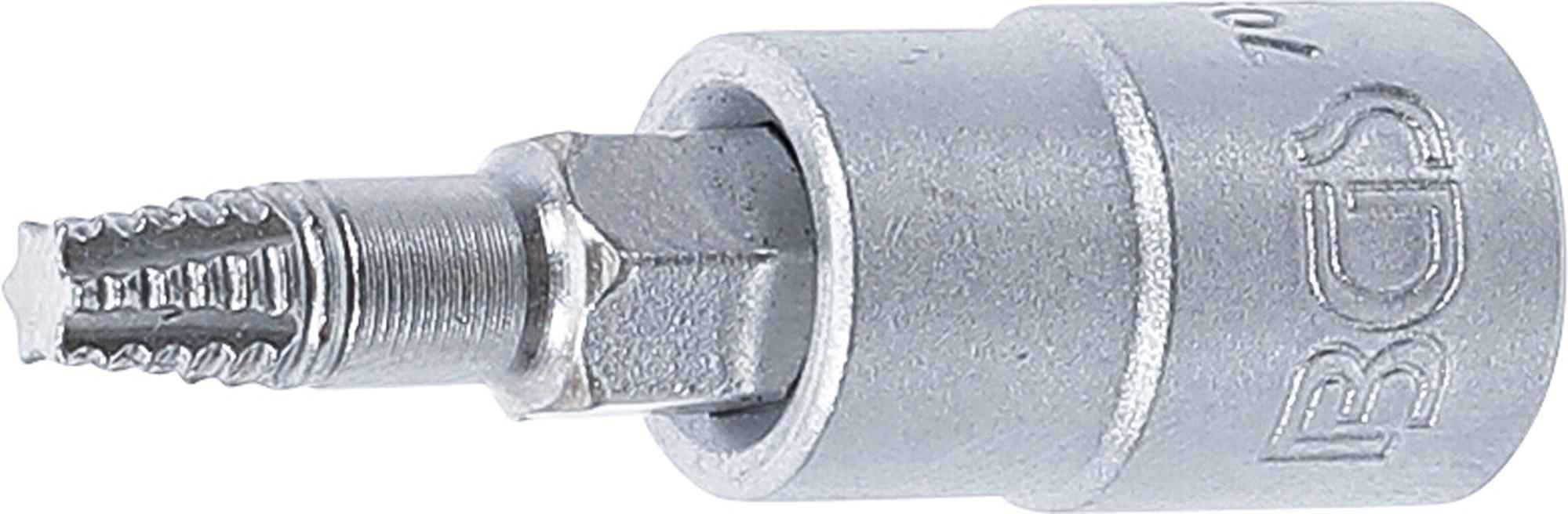 Sraigtinis ištraukimo antgalis | 6,3 mm (1/4") | pažeistam T-Star (Torx) T20 (7098-T20)