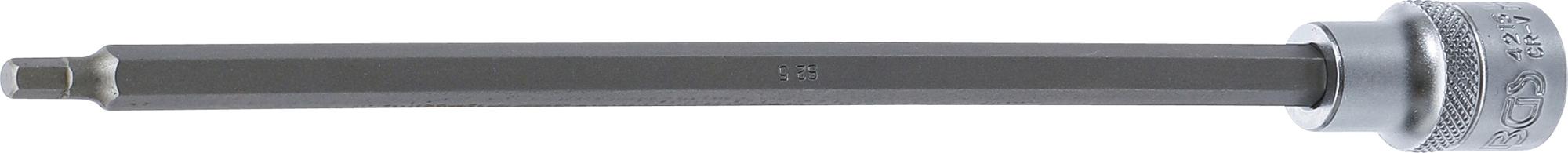 Antgalis įpresuotas į galvutę | ilgis 240 mm | 12,5 mm (1/2") Hex šešiakampis 5 mm (4215)
