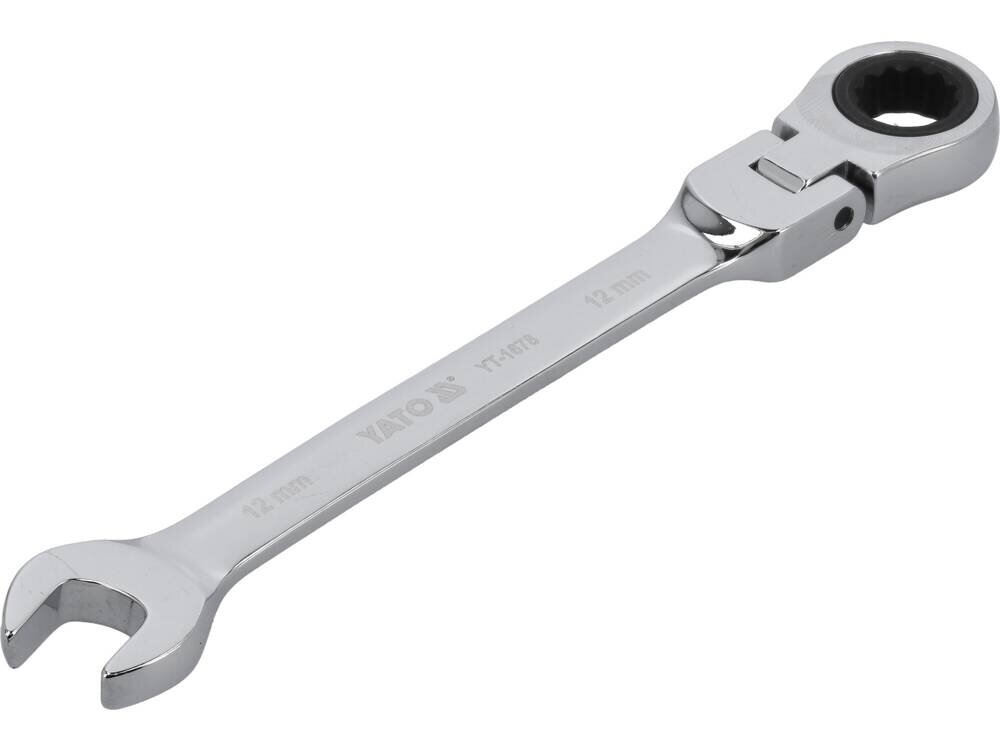 Raktas su terkšle vartoma galvute | 12 mm (YT-1678)
