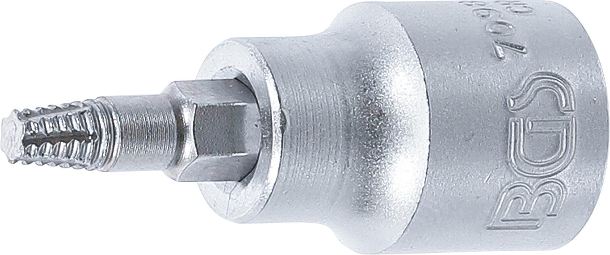 Sraigtinis ištraukimo antgalis | 10 mm (3/8") | pažeistam T-Star (Torx) T25 (7098-T25)