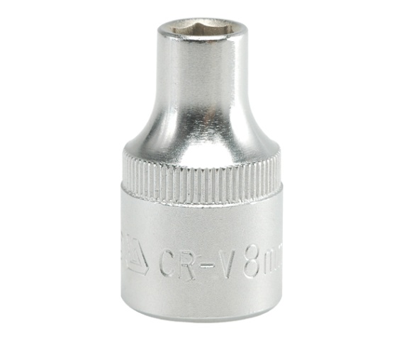 Galvutė 1/2", šešiakampė 8mm (YT-1201)