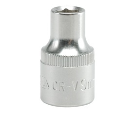 Galvutė 1/2", šešiakampė 9mm (YT-1202)