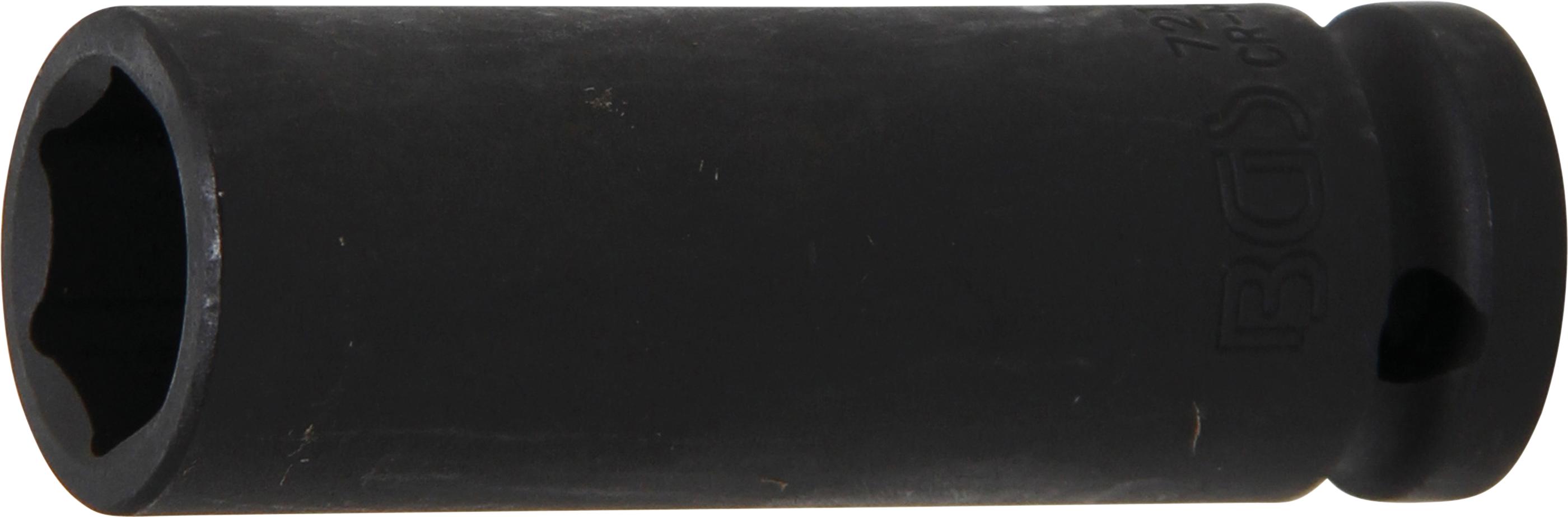 Galvutė smūginė šešiakampė ilga | 12,5 mm (1/2") | 17 mm (7217)