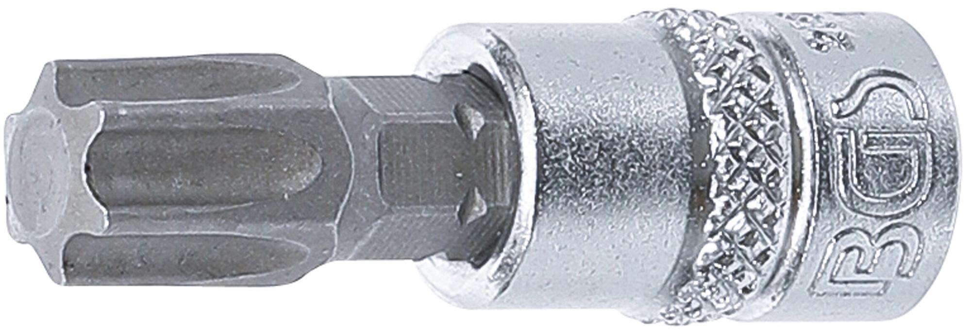 Antgalis įpresuotas į galvutę | 6.3 mm (1/4") | T-Star (Torx) T50 (2164-T50)