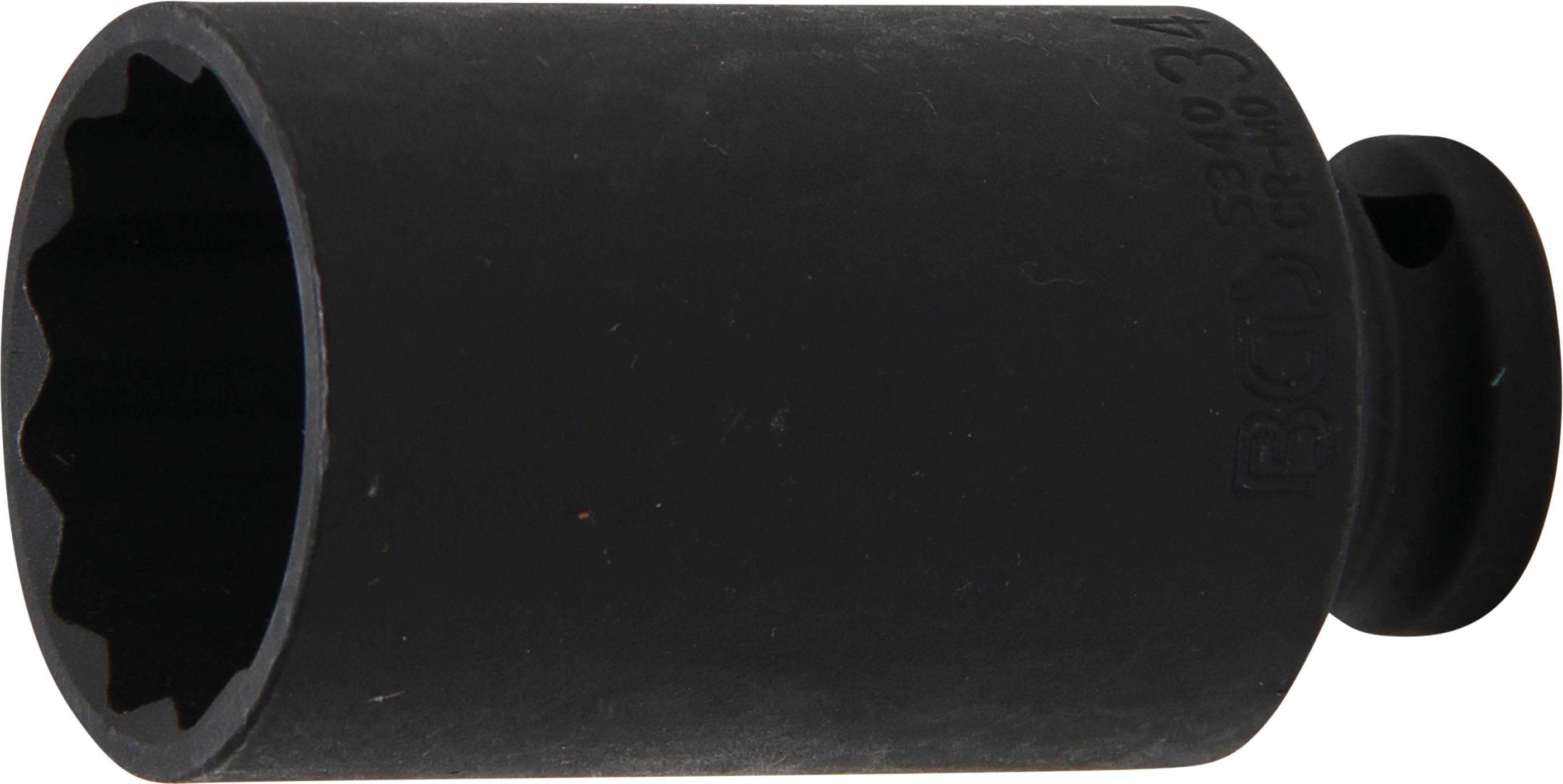 Galvutė ilga smūginė plonasienė 12 kampų | 12,5 mm (1/2") | 34 mm (5340)
