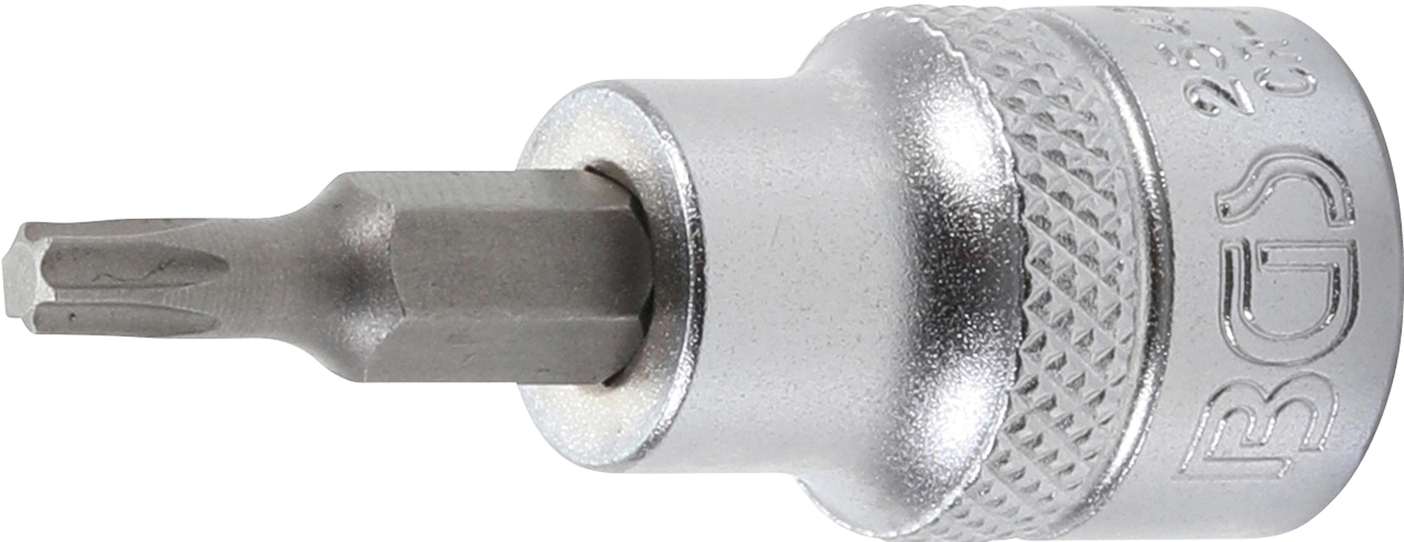 Antgalis įpresuotas į galvutę | 10 mm (3/8") | T-Star (Torx) T15 (2541)