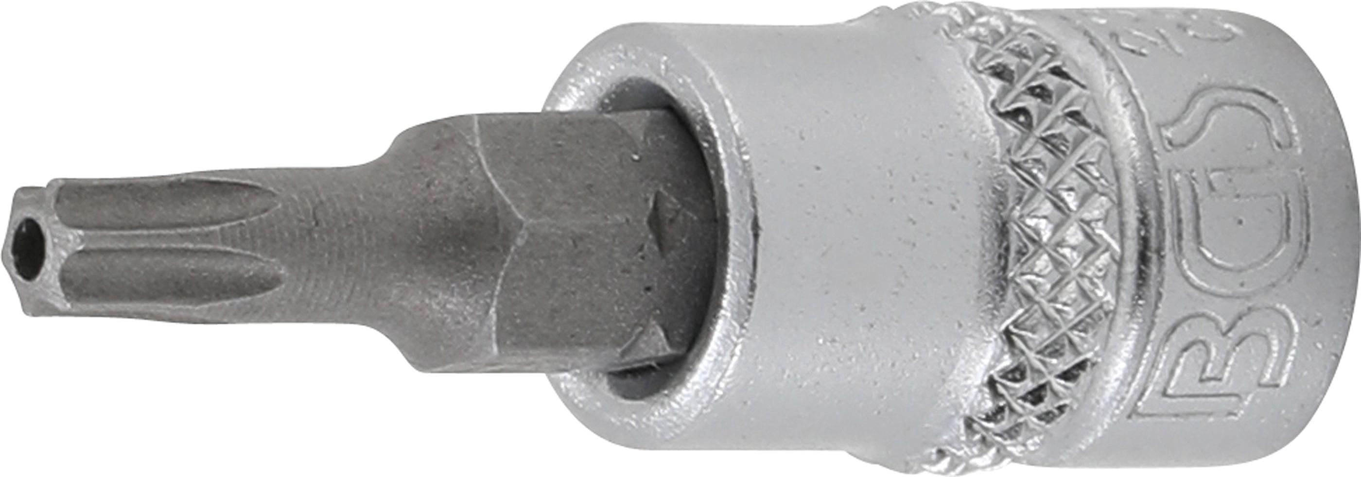 Antgalis įpresuotas į galvutę | 6.3 mm (1/4") | T-star su skyle (Torx) T20 (2359)