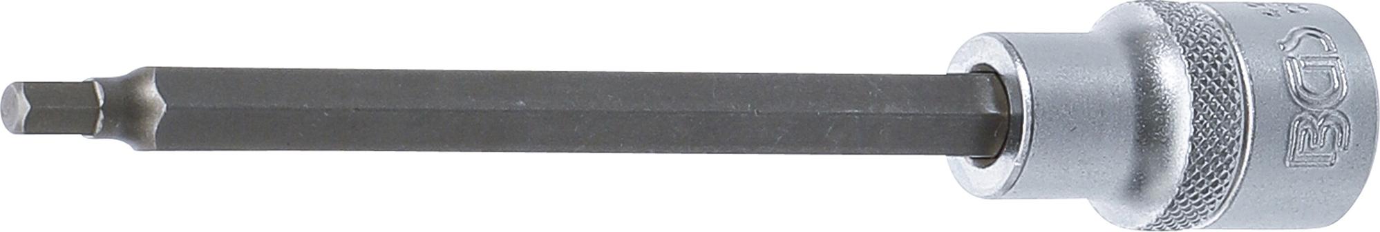 Antgalis įpresuotas į galvutę | ilgis 140 mm | 12,5 mm (1/2") | hex šešiakampis 5 mm (4270)
