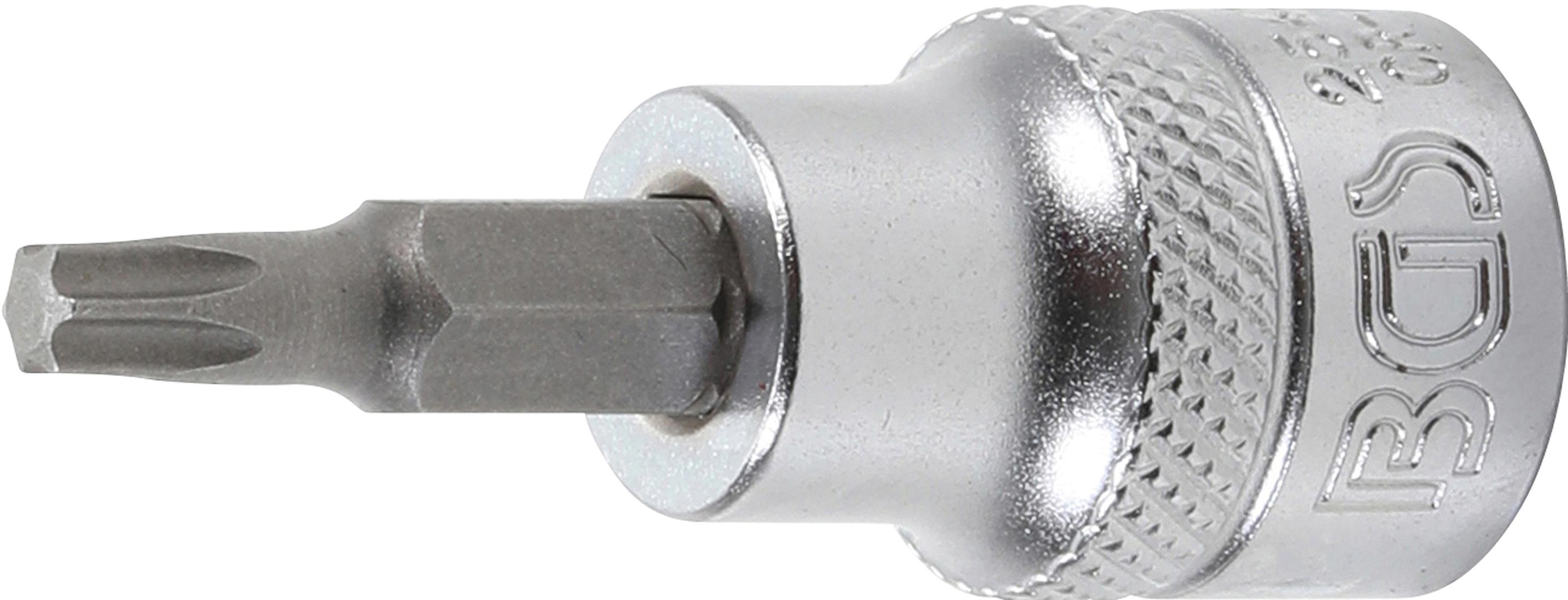 Antgalis įpresuotas į galvutę | 10 mm (3/8") | T-Star (Torx) T20 (2542)