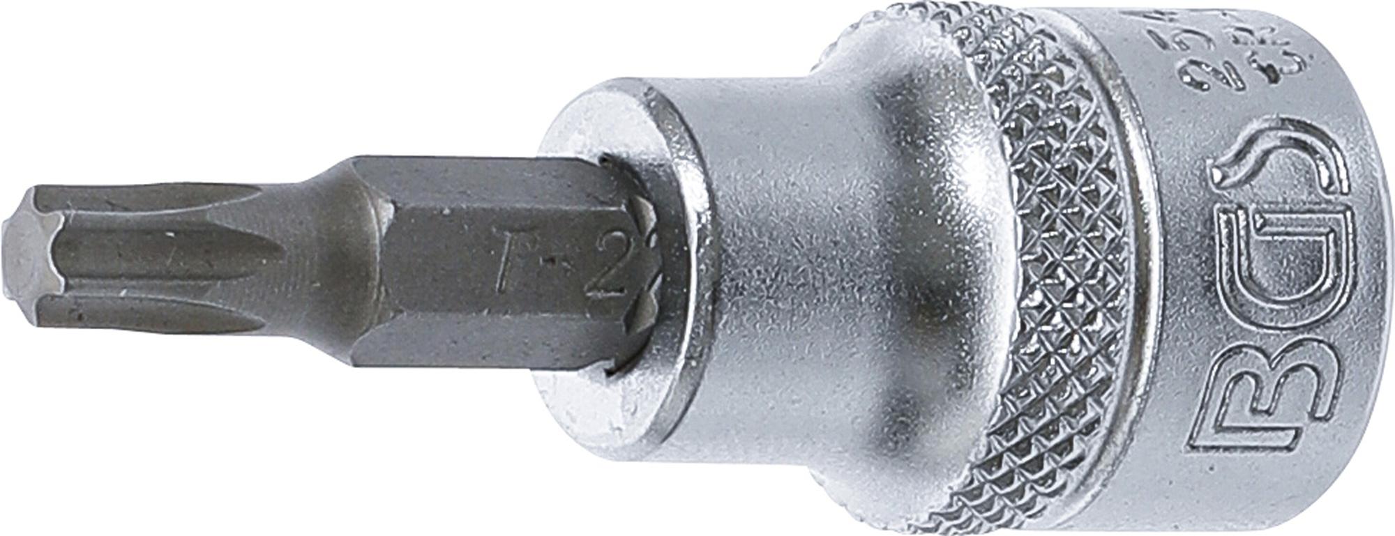 Antgalis įpresuotas į galvutę | 10 mm (3/8") | T-Star (Torx) T27 (2544)