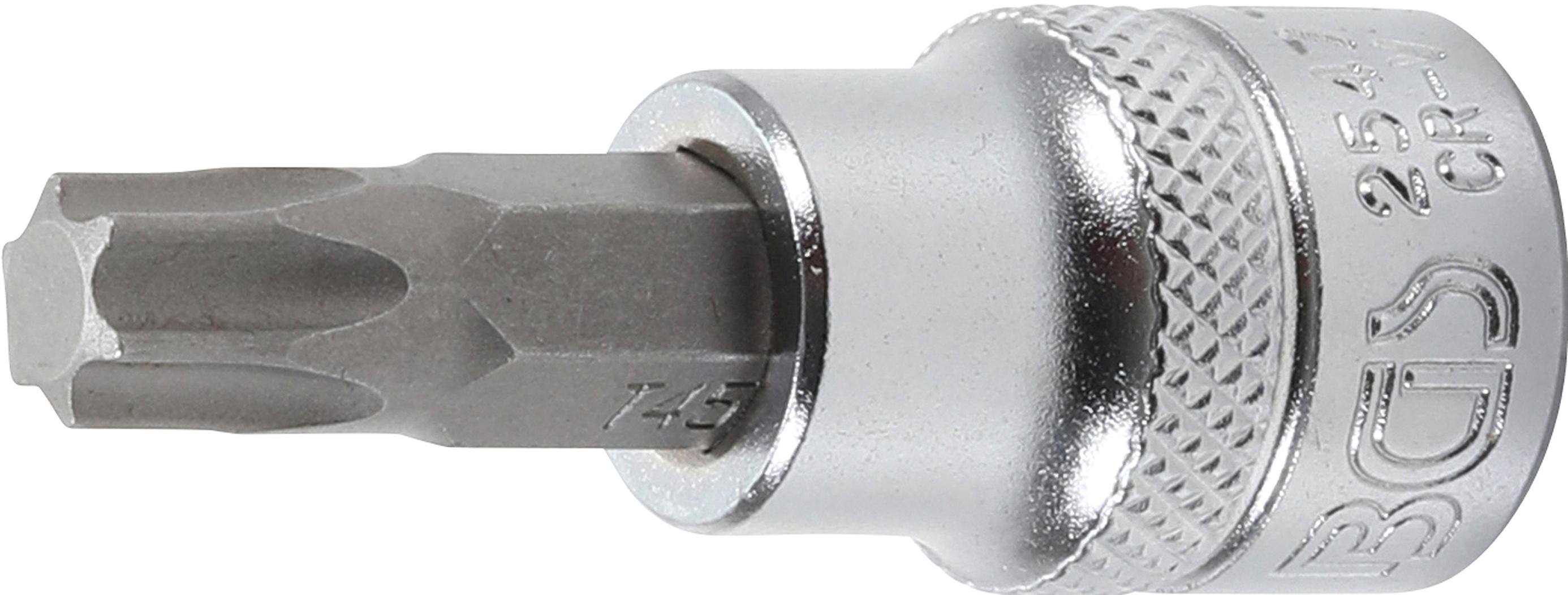 Antgalis įpresuotas į galvutę | 10 mm (3/8") | T-Star (Torx) T40 (2546)