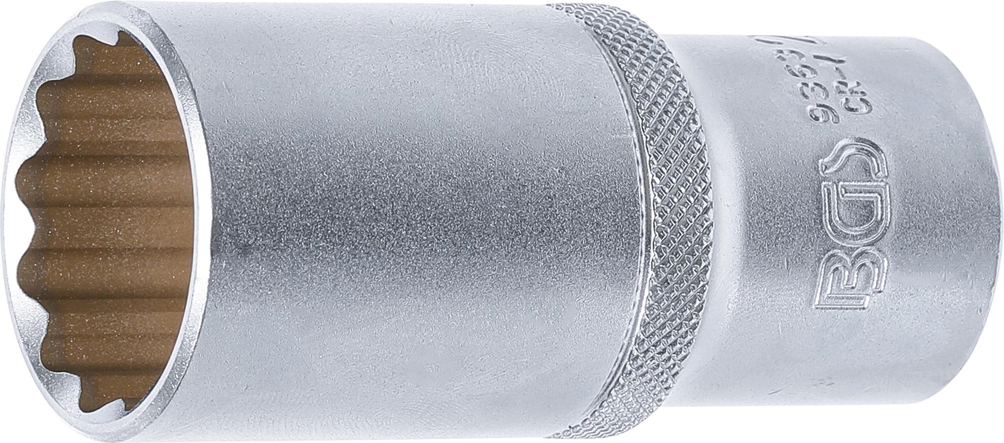 Galvute ilga 12 kampų | 12,5 mm (1/2") | 27 mm (9363)