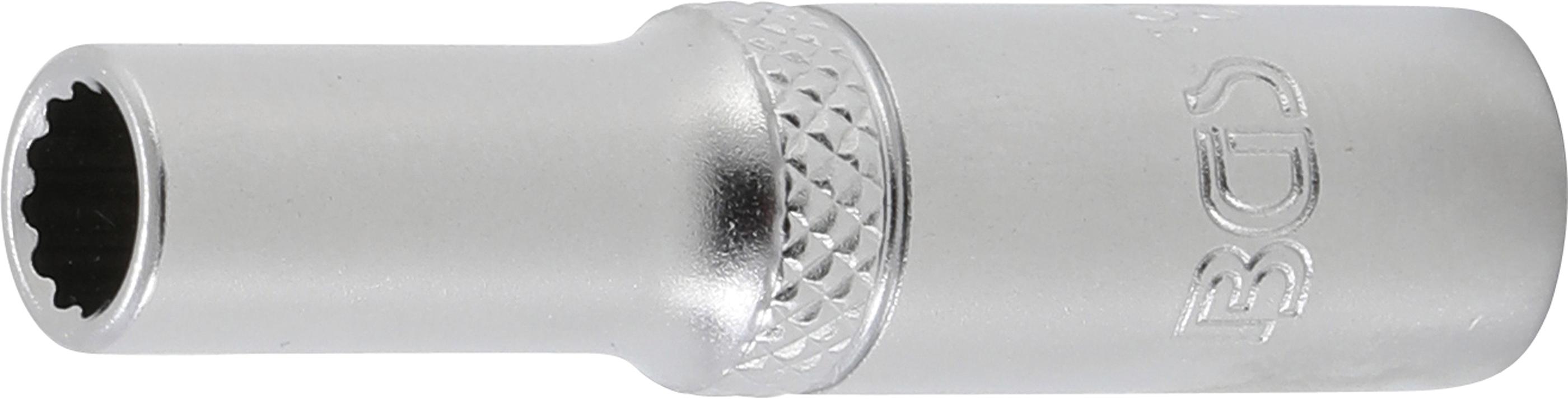 Galvutė ilga 12-kampė | 6,3 mm (1/4") | 6 mm (10706)