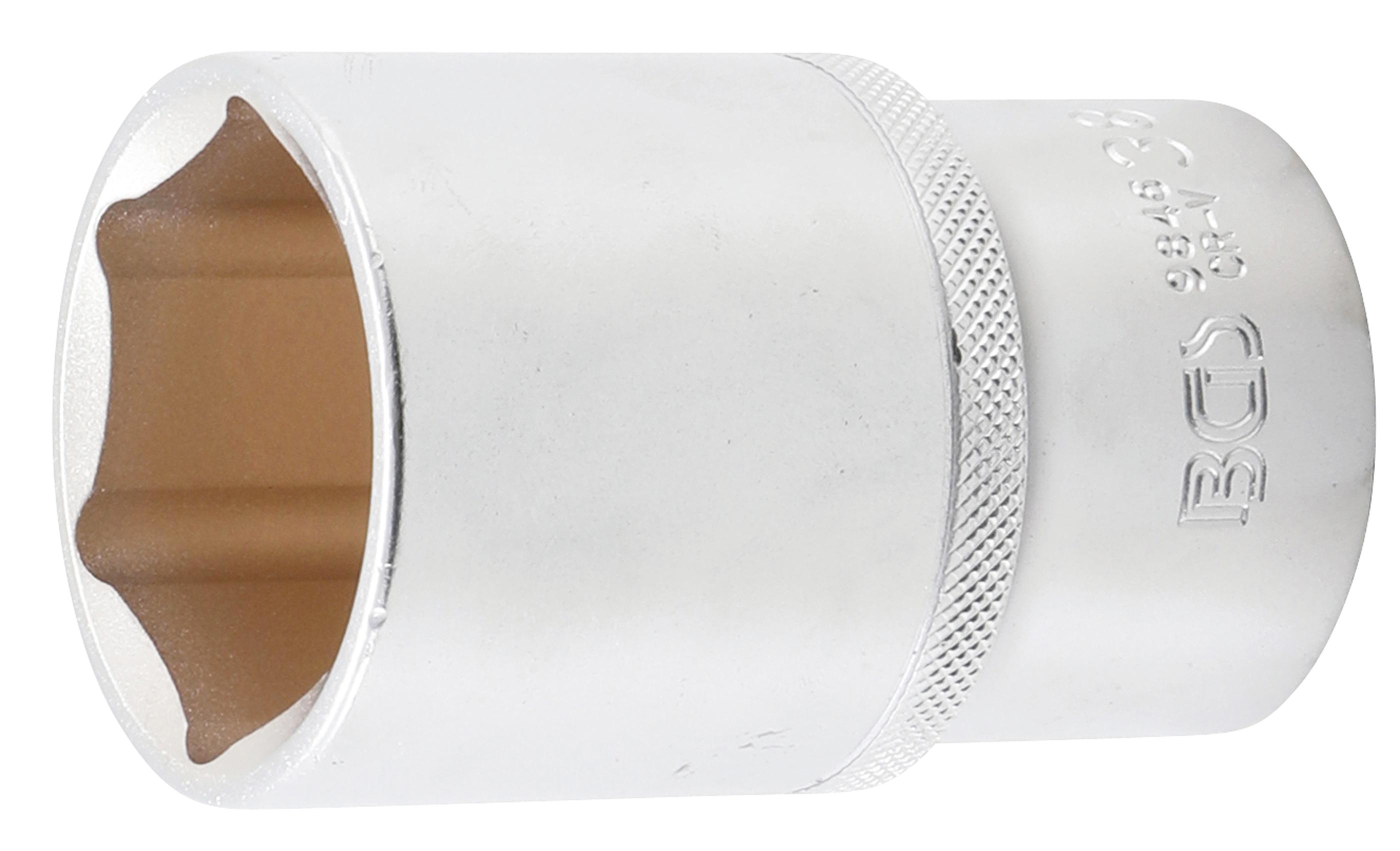 Galvutė šešiakampė ilga | 12,5 mm (1/2") | 38 mm (9846)