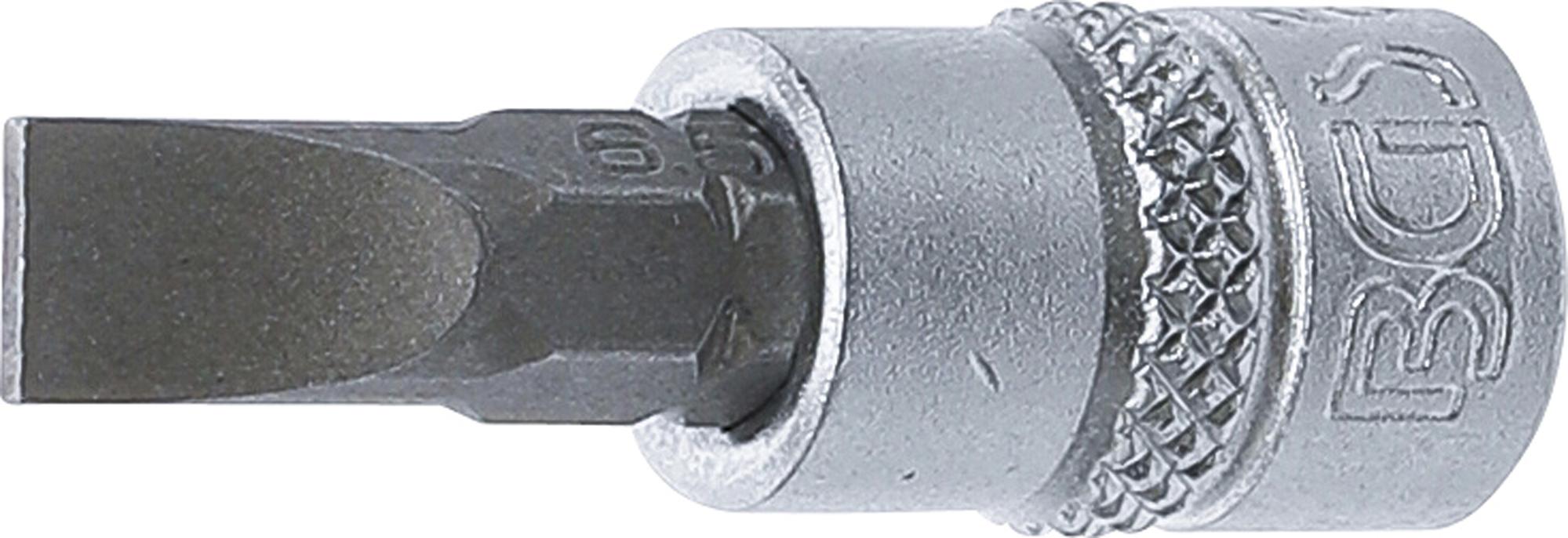 Antgalis įpresuotas į galvutę | 6,3 mm (1/4") | Plokščias SL 6,5 mm (2495)