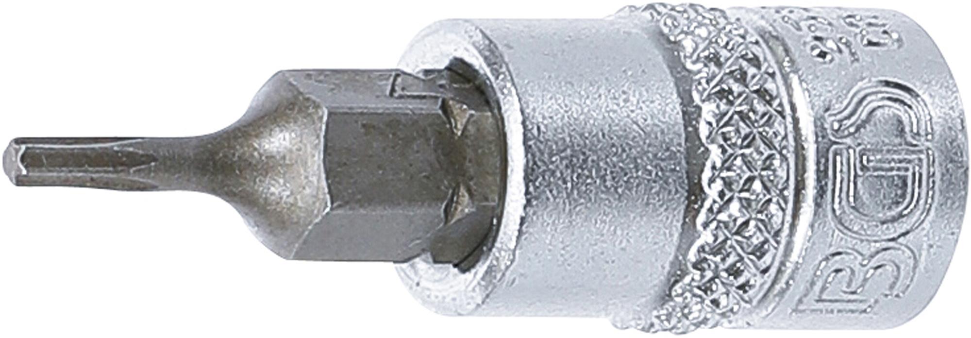 Antgalis įpresuotas į galvutę | 6.3 mm (1/4") | T-Star (Torx) T7 (2557)