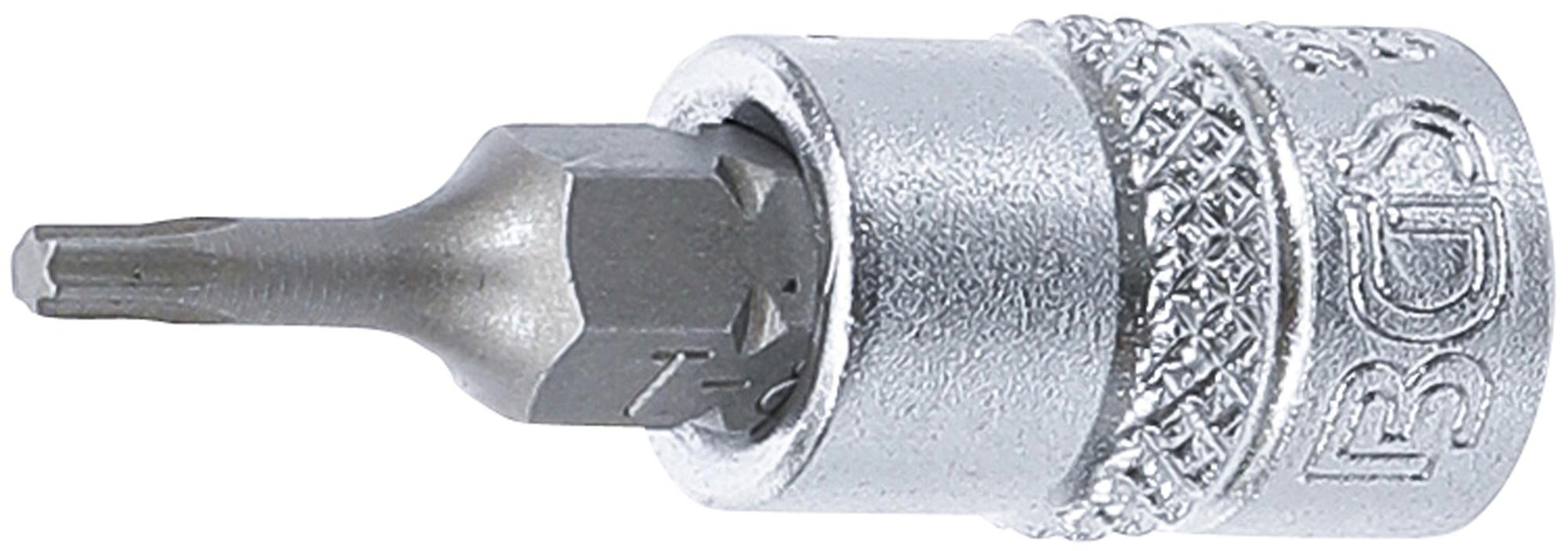 Antgalis įpresuotas į galvutę | 6.3 mm (1/4") | T-Star (Torx) T8 (2589)