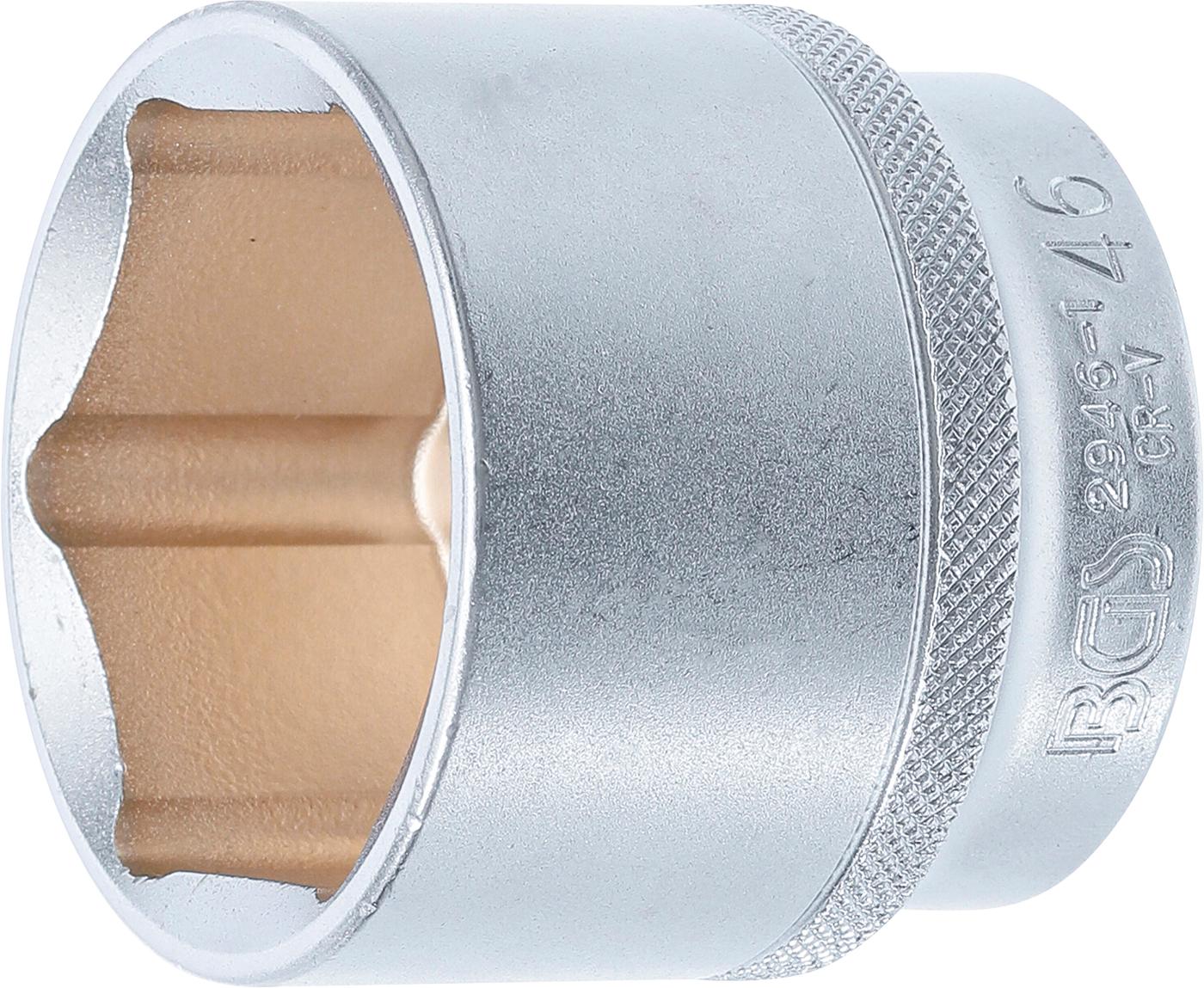 Galvutė šešiakampė | 12.5 mm (1/2") | 46 mm (2946-1)