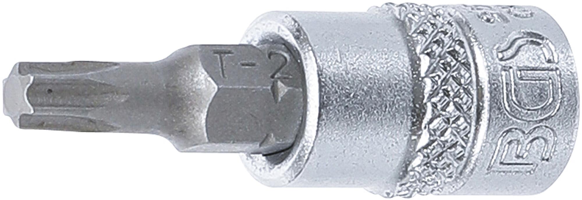 Antgalis įpresuotas į galvutę | 6.3 mm (1/4") | T-Star (Torx) T25 (2593)