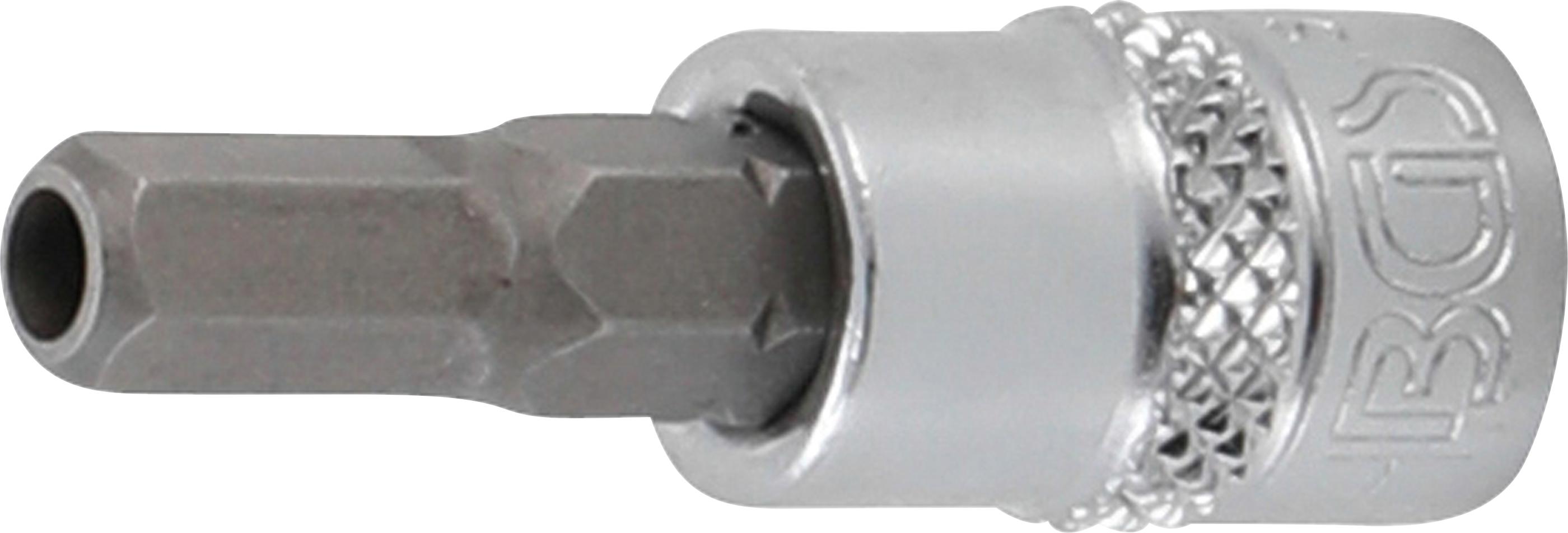Antgalis įpresuotas į galvutę | 6,3 mm (1/4") | hex šešiakampis su skyle 5.5 mm (5156-5-5)