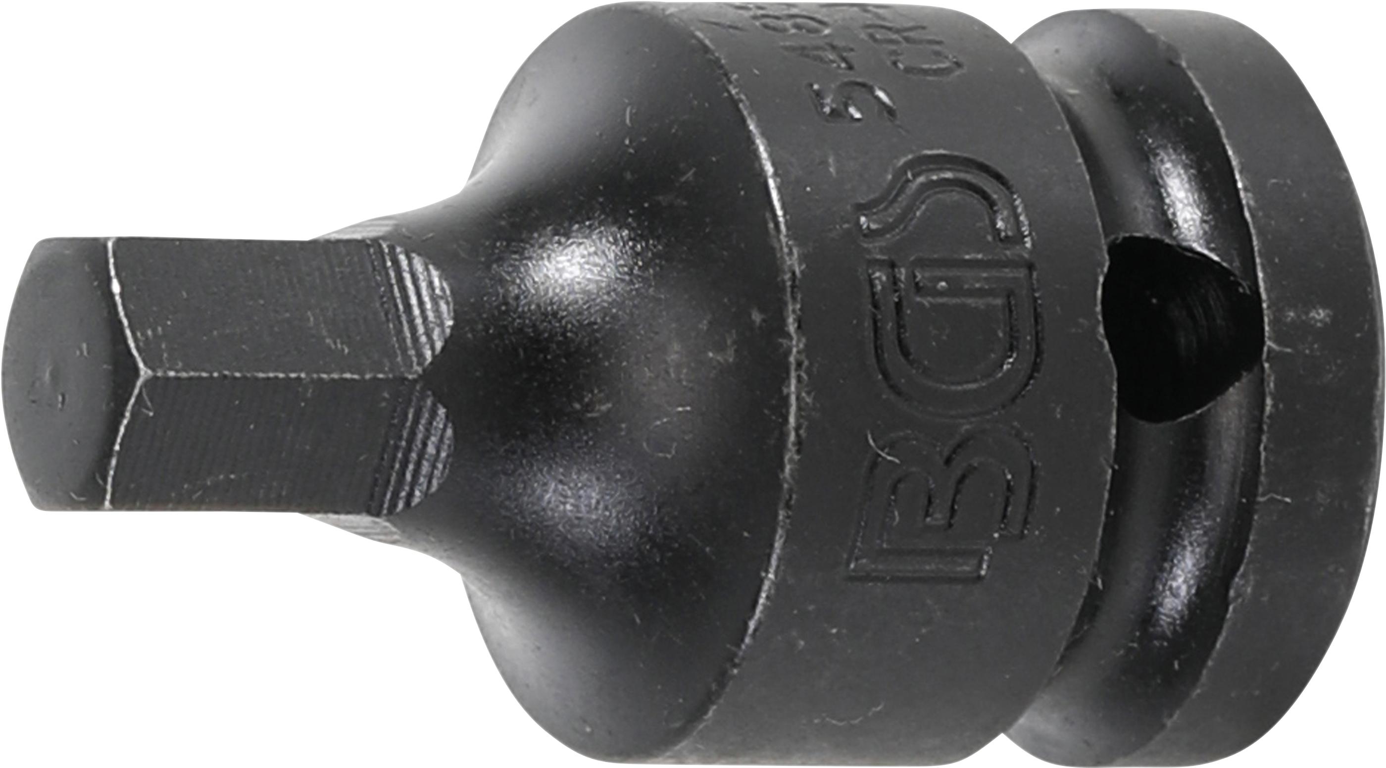 Antgalis smūginis | 12,5 mm (1/2") | Hex šešiakampis 9 mm (5485-9)