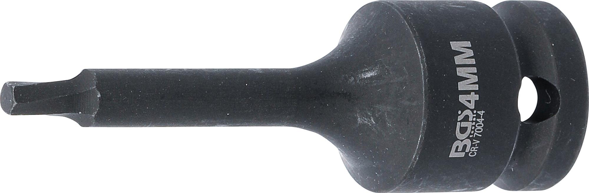 Specialus antgalis | 12,5 mm (1/2") | pažeistam hex šešiakampiui 4 mm (7004-4)