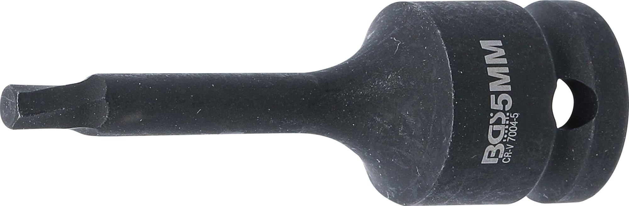 Specialus antgalis | 12,5 mm (1/2") | pažeistam hex šešiakampiui 5 mm (7004-5)